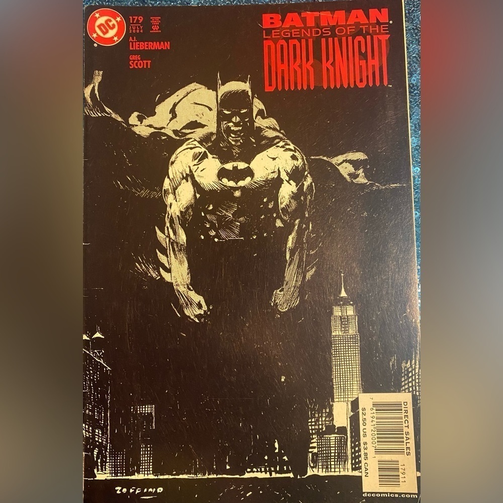 Batman Leyends of the Dark Knight #179  DC Comics 2004 NM-